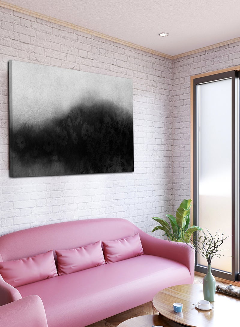 لوحة كانفاس على إطار خشبي بتصميم بقعة مظلمة - Image 3