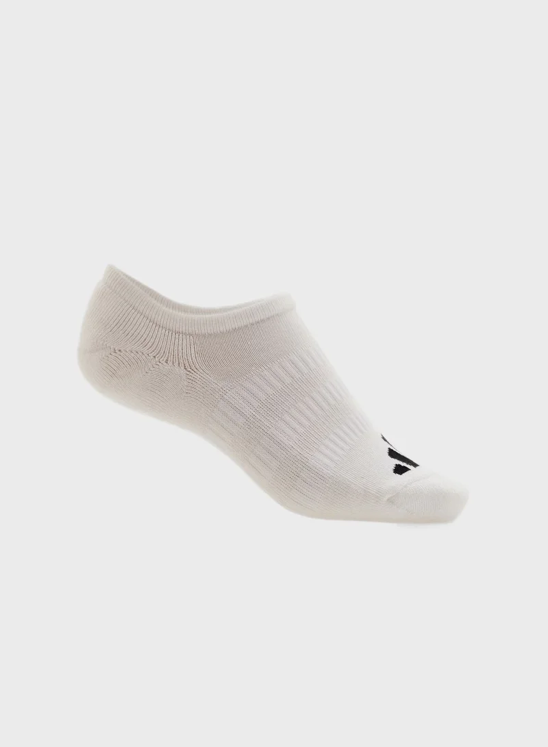Adidas 3 Pack No Show Socks