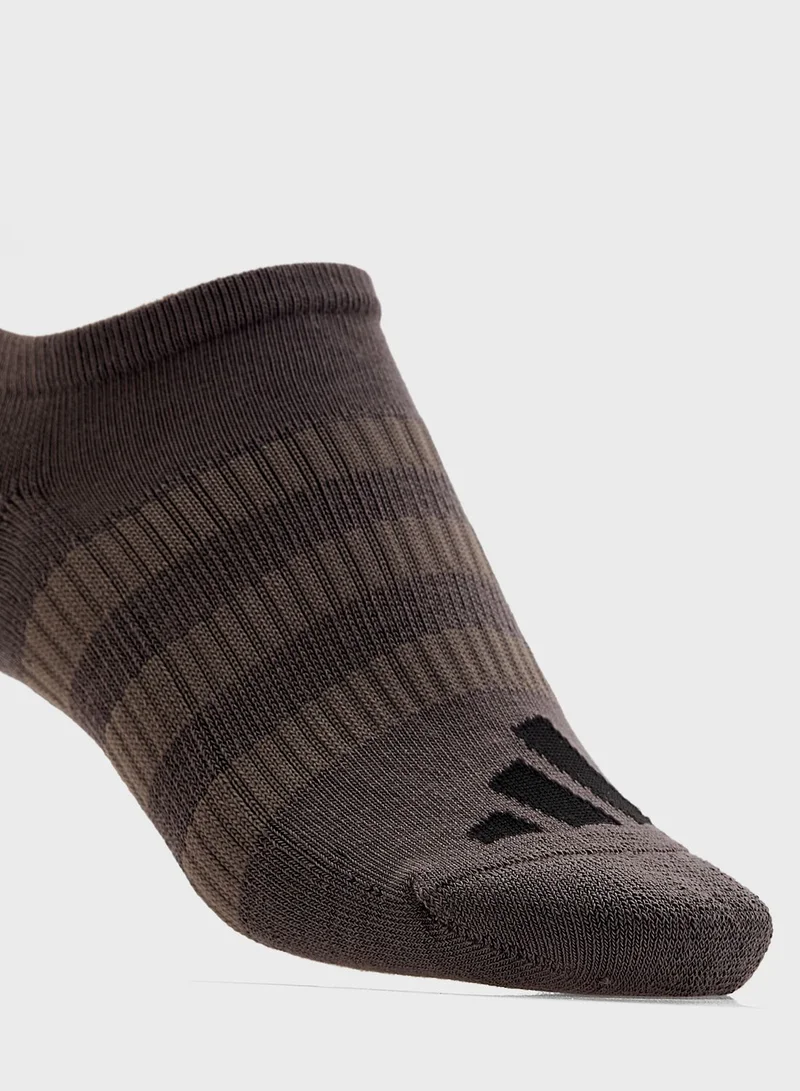 Adidas 3 Pack No Show Socks