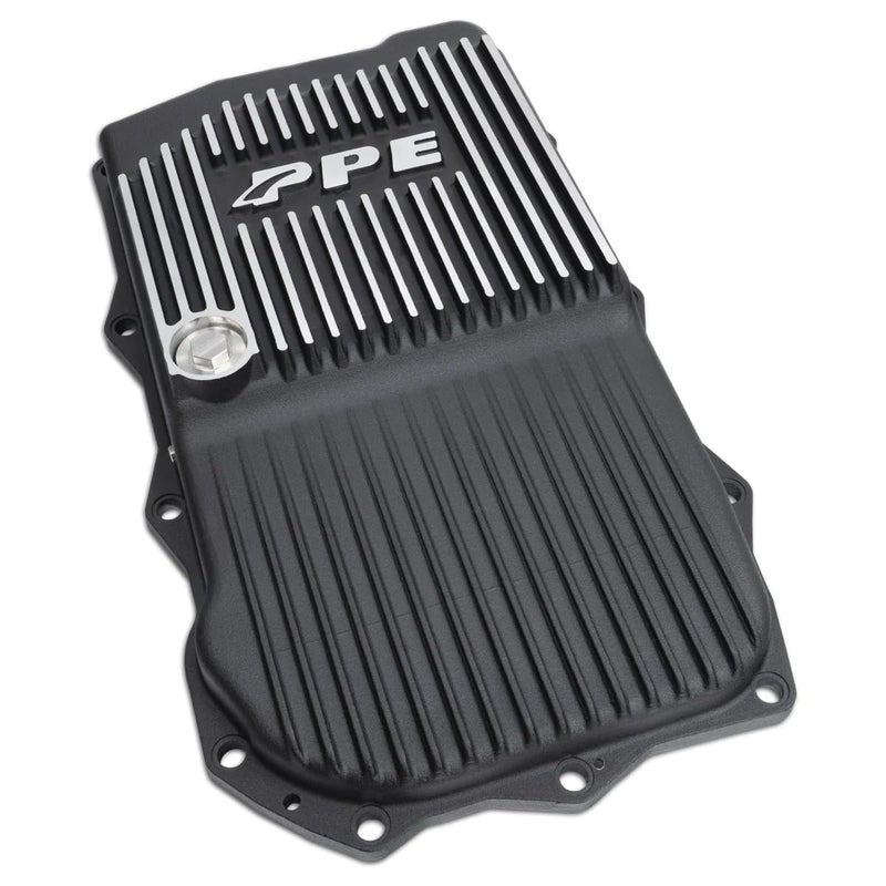 PPE HeavyDuty Cast Aluminum Transmission Pan Brushed 228053410 Compatible with JeepDodge 20142020 Grand CherokeeDurango with an 845RE850RE or 8HP708HP76 Transmission