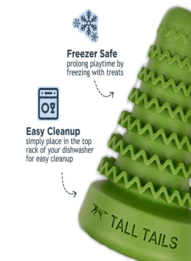 Tall Tails Natural Rubber Reward Interactive Dog Toy, Evergreen Tree - Image 5
