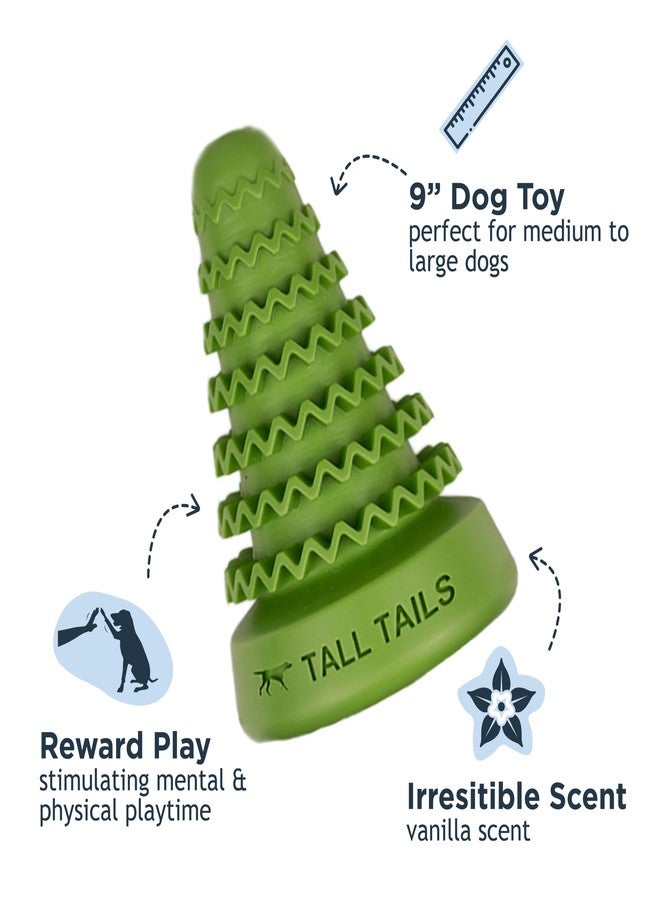Tall Tails Natural Rubber Reward Interactive Dog Toy, Evergreen Tree - Image 2