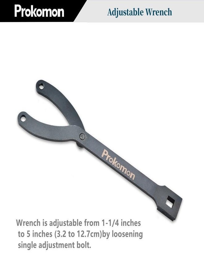 Prokomon Variable Cylinder Spanner Wrench Set; 15Pc Adjustable with Variable Spanner Wrench Pins - Image 5