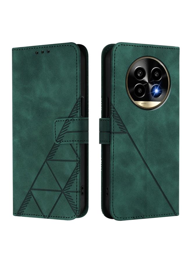 erorex Case For Realme 13 Pro / 13 Pro+ 5G Crossbody 3D Embossed Flip Leather Phone Case - Image 2