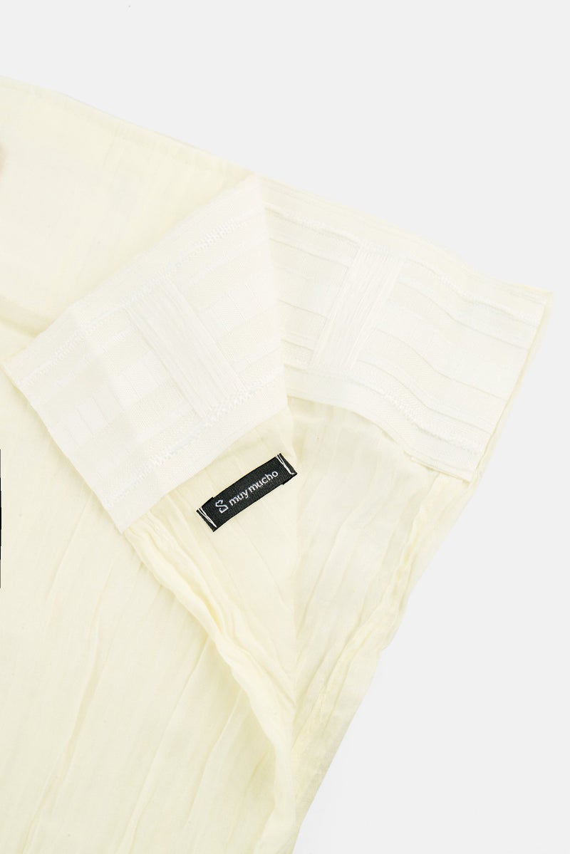 Muy Mucho ستارة voile ، عاجي - Image 2