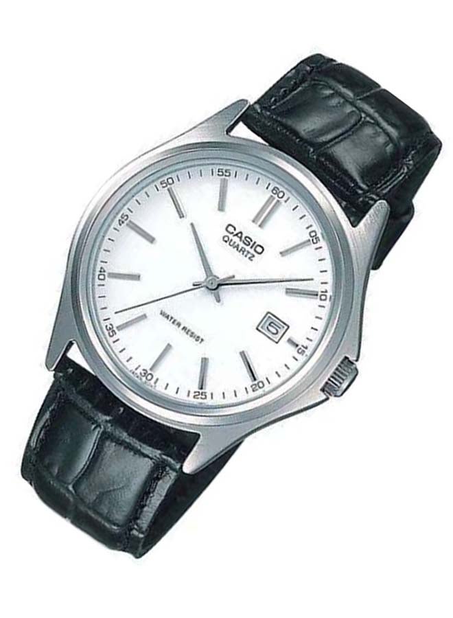 CASIO Men Leather Analog Wrist Watch MTP-1183E-7ADF - Image 2