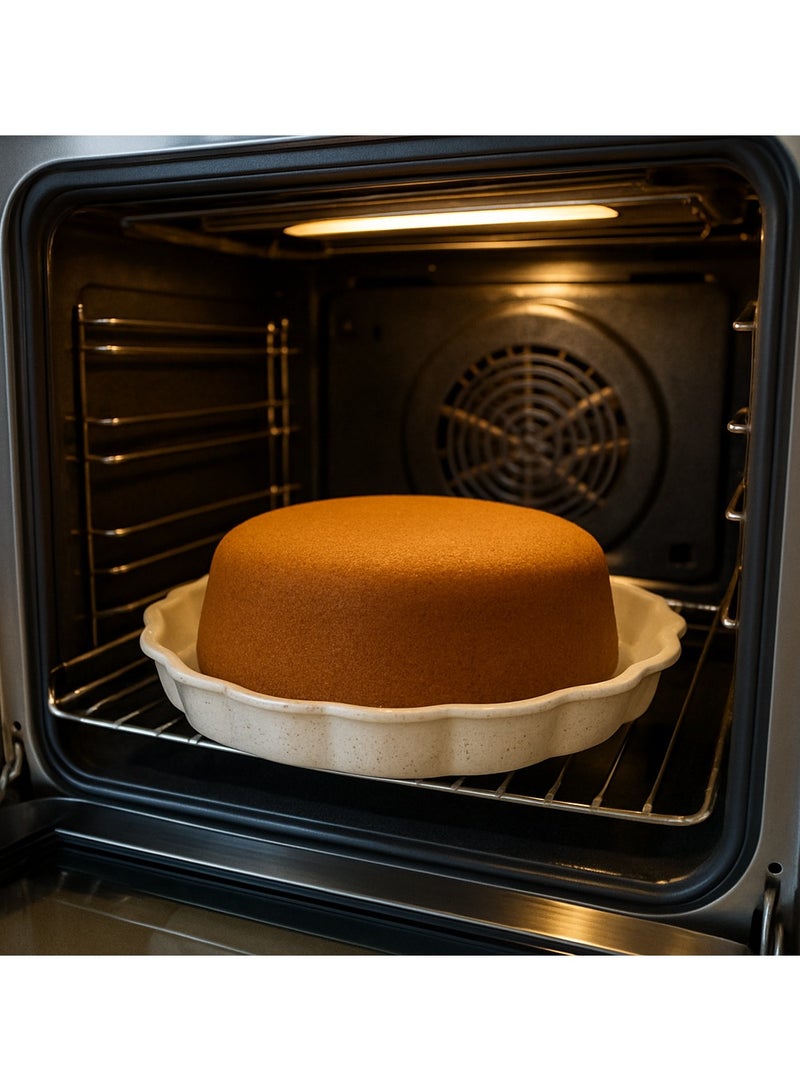 المفرج قالب كيك دائري الشكل جرانيت مانع للإلتصاق - Image 2