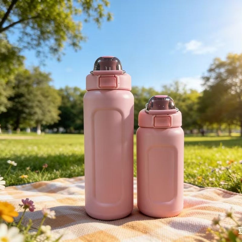 304 Stainless Steel Insulated Tumbler with Straw - Image 1