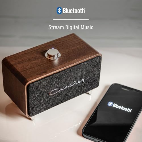 Crosley مكبر صوت محمول قابل لإعادة الشحن بتقنية البلوتوث من كروسلي CR3049A-WA ستانزا، جوز الهند - Image 4
