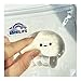 SHILIFE Taba Squishy JellyfishKawaii Squishies PVC ToysStress Relieving OPP Packaging GiftsSquishy Fidget Toys for AnxietyRelaxationPerfect Desk Accessory for Adults Transparent Jellyfish - Image 2