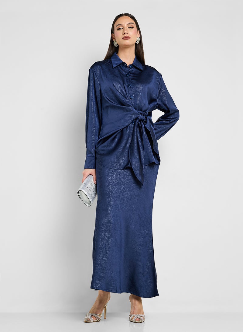 Khizana Printed Top & Skirt Set  - Image 5