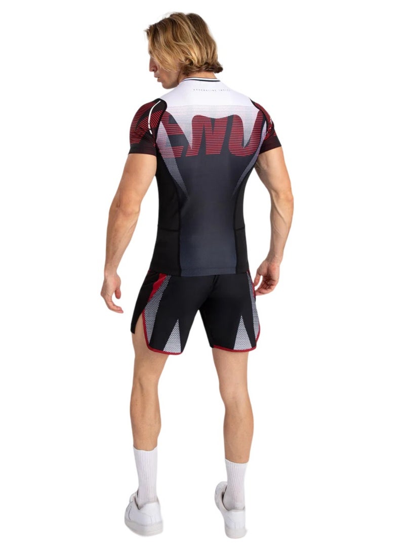 VENUM VENUM ADRENALINE RASHGUARD SHORT SLEEVES BLACK/RED - Image 3
