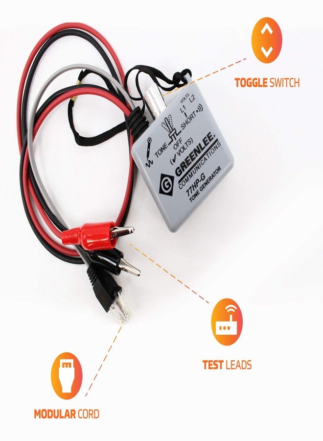 Greenlee TEMPO Communications 701K-G Tone and Probe Kit (Legacy Model),Grey - Image 4