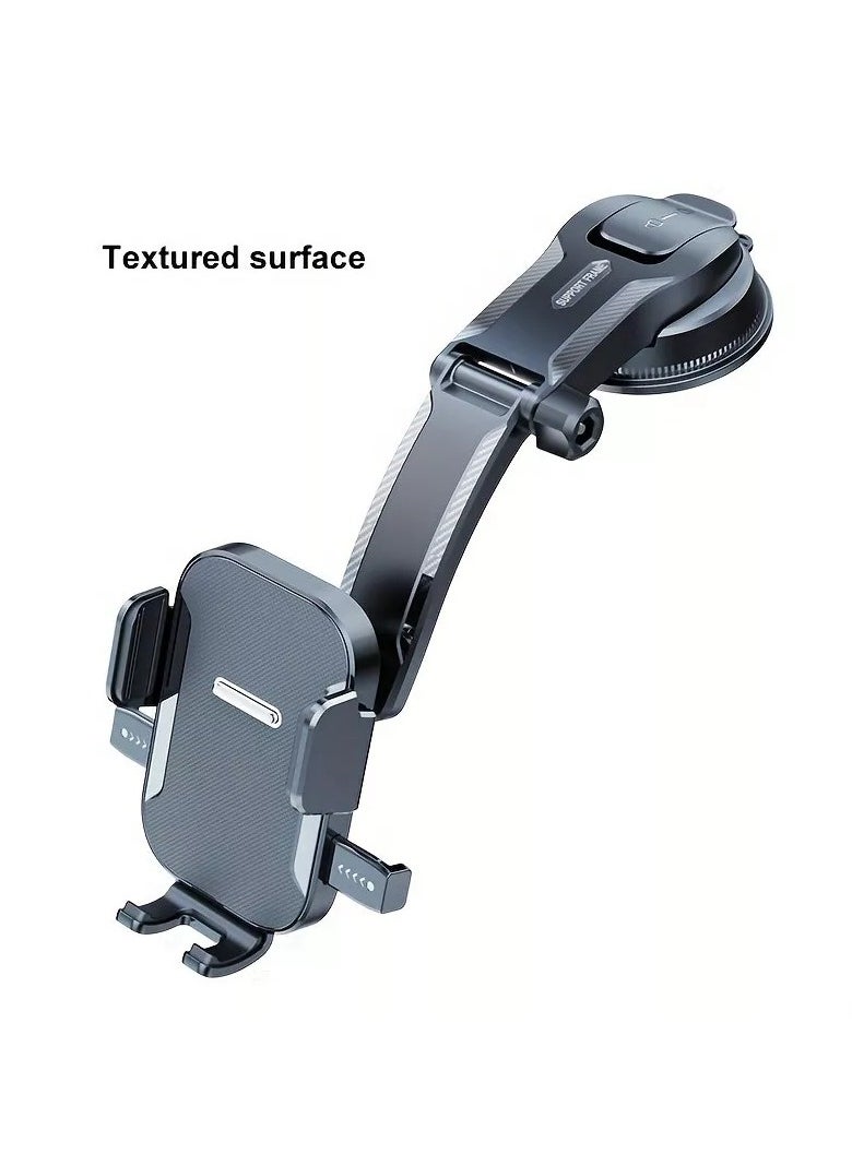 Generic 360  Rotating Truck Car Phone Holder - Dashboard & Windshield Mount Stand, GPS Cradle, Adjustable, Secure, Universal Phone Holder for Cars & Trucks (PD-1)  - Image 1