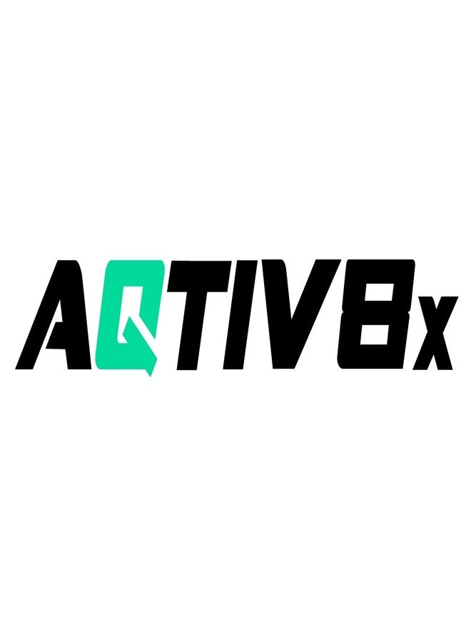 حبل قفز AQTIV8x، أسود اللون، قابل لتعديل السرعة، مناسب للرجال والنساء والأطفال، مثالي للتمارين الرياضية في الصالات الرياضية. - Image 5