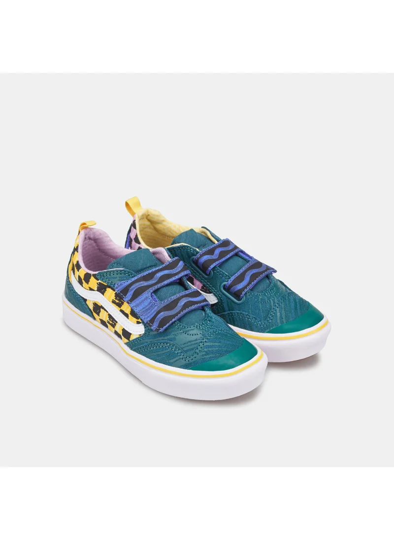 VANS Kids' x Crayola ComfyCush New Skool Velcro Unisex Shoe