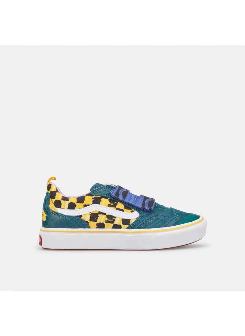 VANS Kids' x Crayola ComfyCush New Skool Velcro Unisex Shoe