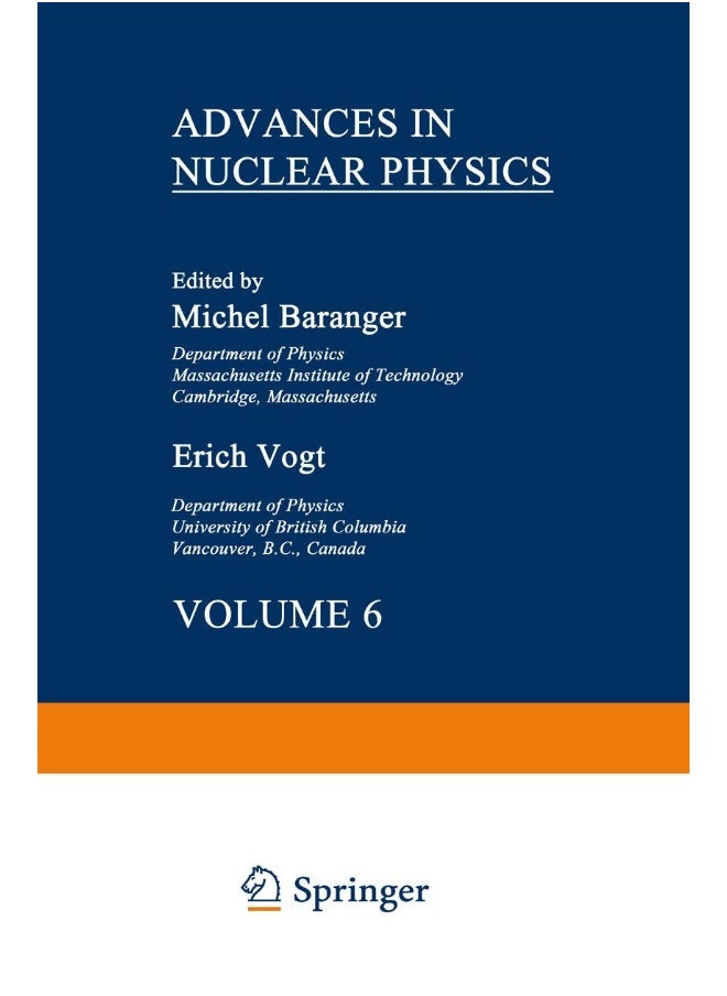 Advances in Nuclear Physics 