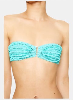 FOREVER 21 Ruffle Halter Bikini Top  - Image 4