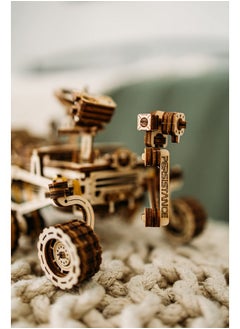 Wood Trick Wood Trick Mars Rover Mechanical 3D Wooden Puzzles for Adults and Kids to Build - Rides up to 13 ft - 7.9x4.7 in - Model Kits for Adults - DIY Wooden Models for Adults to Build  - Image 5
