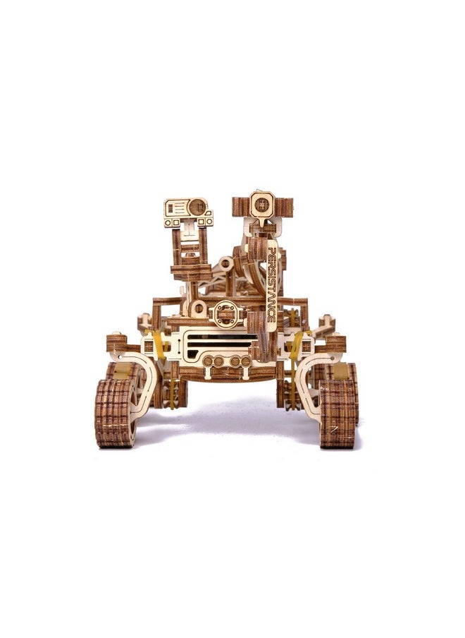 Wood Trick - Wood Trick Mars Rover Mechanical 3D Wooden Puzzles for Adults and Kids to Build - Rides up to 13 ft - 7.9x4.7 in - Model Kits for Adults - DIY Wooden Models for Adults to Build - Image 1