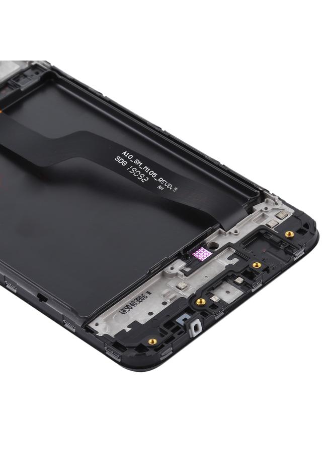 erorex Replacement OEM LCD Screen for Samsung Galaxy A10 / SM-A105F Single Card Version Digitizer Full Assembly with Frame Black - Image 4