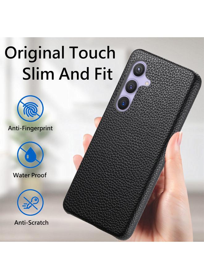 S-TOP Case For Samsung Galaxy S24 5G Litchi Oil Edge Leather Back Phone Case - Image 3