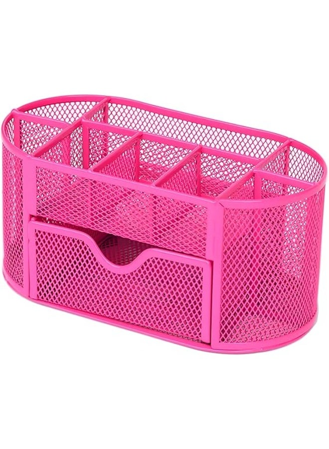 منظم مكتب متعدد الاستخدامات مع حجرات وأدراج متعددة - حل تخزين مكتبي متكامل للوازم المكتبية والمستندات والقرطاسية والملحقات - تصميم متين وموفر للمساحة للمنزل ومساحات العمل المهنية - Image 1