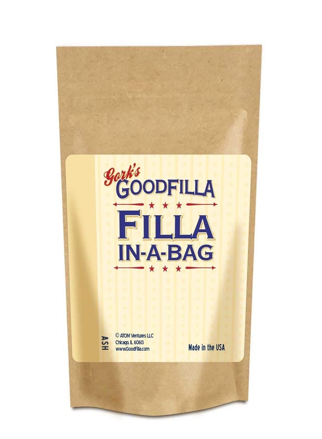 Goodfilla مسحوق حشو الخشب والحبيبات من جودفيلا آش، 12 أونصة، قابل للتلوين، قابل للطلاء، قابل للصنفرة، متعدد الاستخدامات | بدون نفايات - Image 1