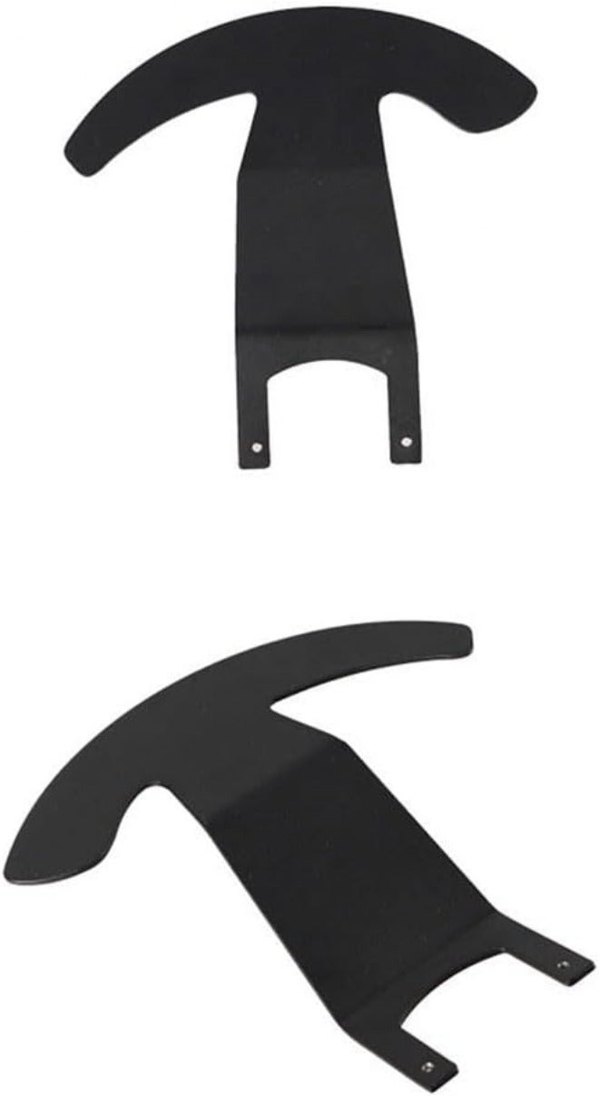 Aluminum Alloy Shift Paddle Shifter Trim Concave Steering Wheel Upgrade, Black Modified Paddles, 2 Pack - Image 4