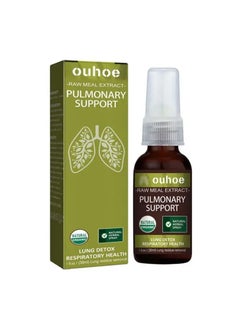 OUHOE Herbal Respiratory Support Spray, Breath Detox Herbal Lung Cleansing Spray, Non-irritating Herbal Lung Cleansing Spray, Natural Herbal Spray For Lung, Respiratory Support And  Breath  - Image 1
