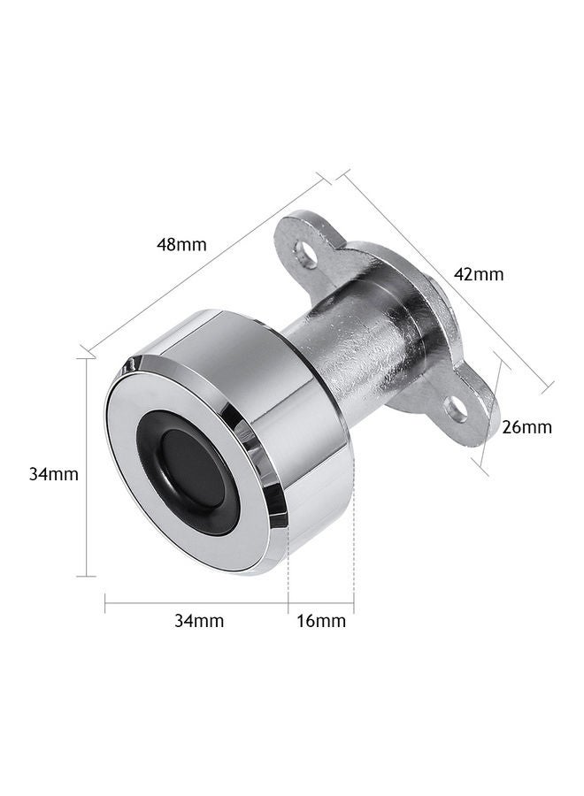 NIBEMINENT Hidden File Cabinet Smart Fingerprint Lock Silver  - Image 4