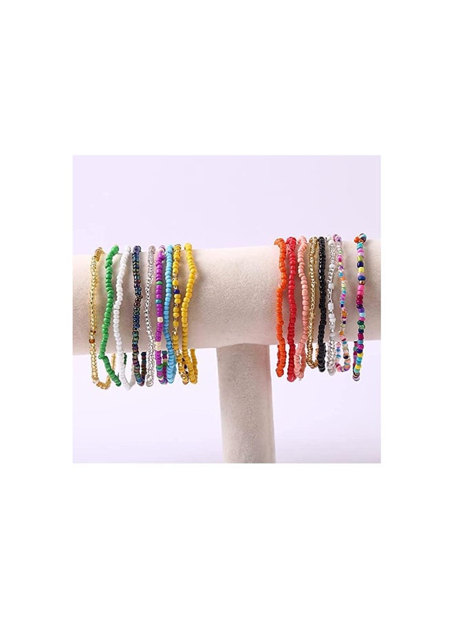 عدد 17 أسورة هاندميد اكسسوار للنساء و البنات - Image 2