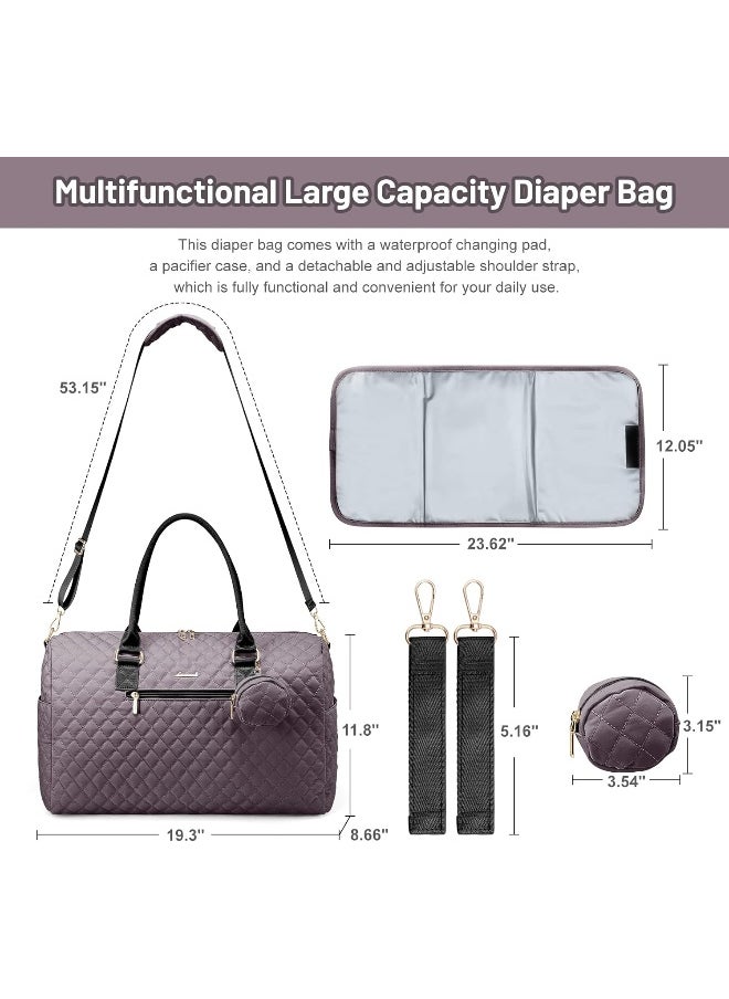 Lovevook LOVEVOOK Diaper Bag Tote 5Pcs Set, Baby Accessories, Diaper Changing Bags  - Image 3
