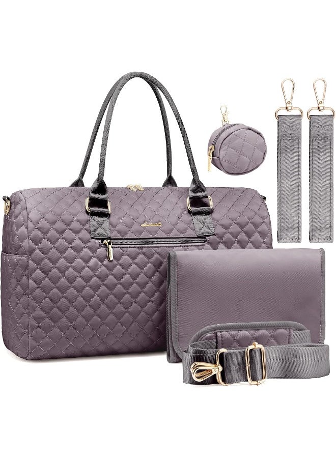 Lovevook LOVEVOOK Diaper Bag Tote 5Pcs Set, Baby Accessories, Diaper Changing Bags  - Image 1
