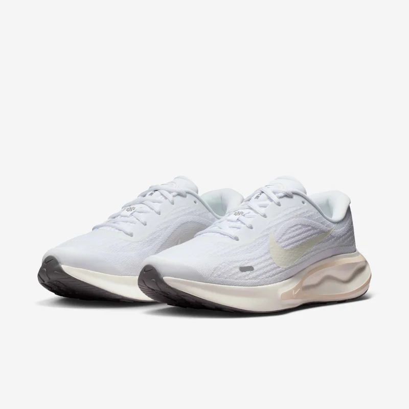 Nike White Women's Journey Run Road Running Shoes for Women | Best Price UAE