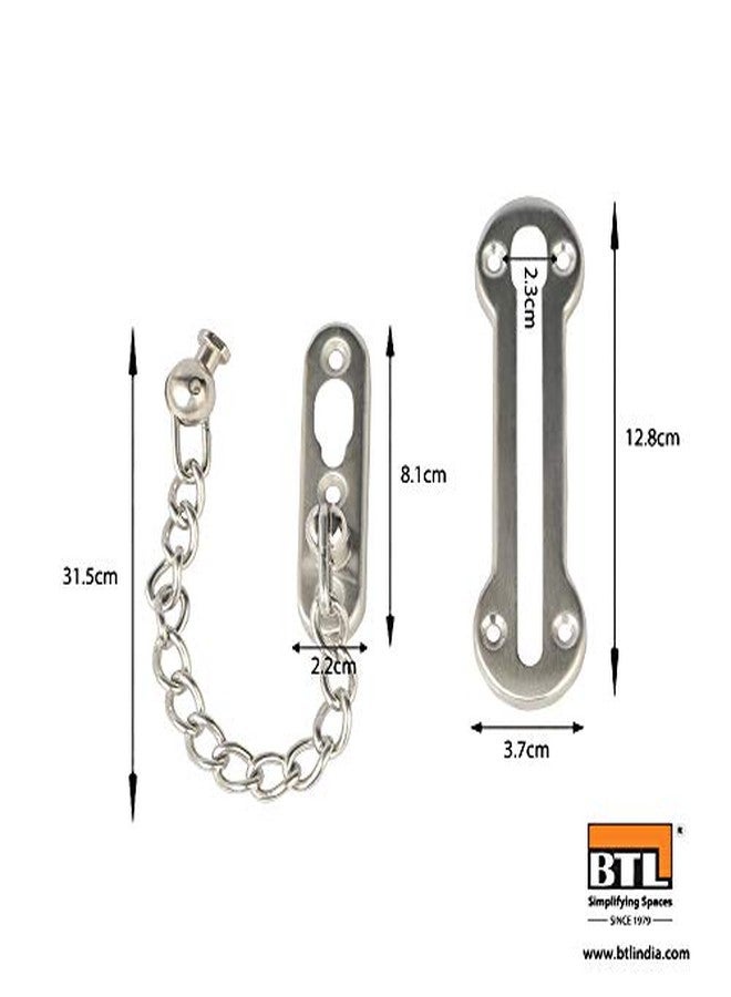 BTL Security Door Chain Lock, Stainless Steel Door Bolt Lock (BDF-SC-1) - Image 3