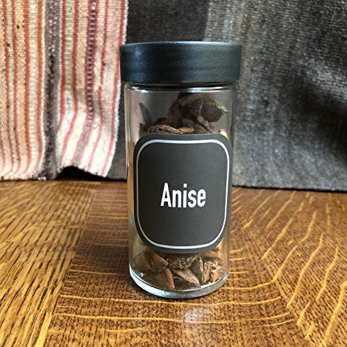 AllSpice 312 Preprinted Water Resistant Square Spice Jar Labels Set 2" - Image 2