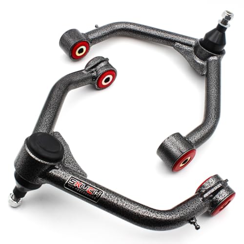 SKUCH 4X4 ACCESSORIES Front Upper Control Arms with Ball Joints for 2009-2018 Dodge Ram 1500 4WD - 2-4" Suspension Tubular Control Arms - Compatible with 2019-2024 Dodge Ram 1500 Classic 4WD (2Pcs) - Image 1