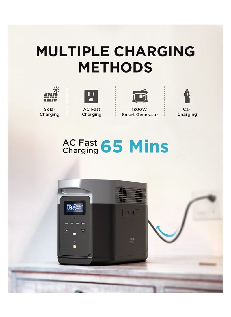 ECOFLOW - EF ECOFLOW DELTA Max 2000 Portable Power Station - Image 1