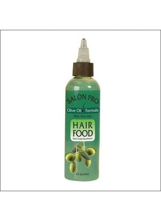 Salon Pro Hair Food Black Castor With Jojoba Oil 4oz, 4 Oz  - Image 4