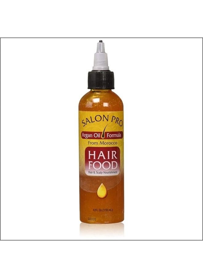 Salon Pro Hair Food Black Castor With Jojoba Oil 4oz, 4 Oz  - Image 2