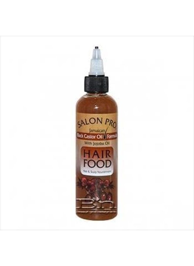 Salon Pro Hair Food Black Castor With Jojoba Oil 4oz, 4 Oz  - Image 5