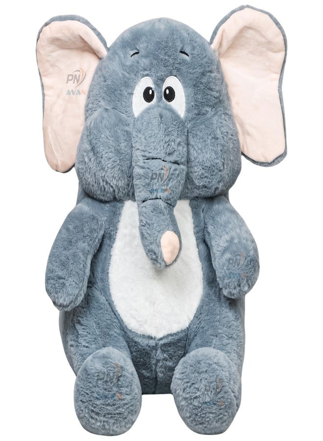 PN AVAN Soft Toys Elephant for Kids Baby Boys & Girls H70cm. L32cm. W35cm. (Elephant) - Image 1