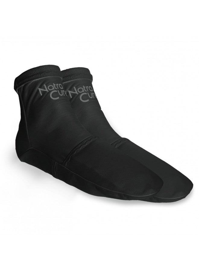 NatraCure NatraCure Cold Therapy Socks - Reusable Gel Ice Frozen Slippers for Feet, Heels, Swelling, Edema, Arch, Chemotherapy, Arthritis, Neuropathy, Plantar Fasciitis, Post Partum Foot - Size: Large - Image 1
