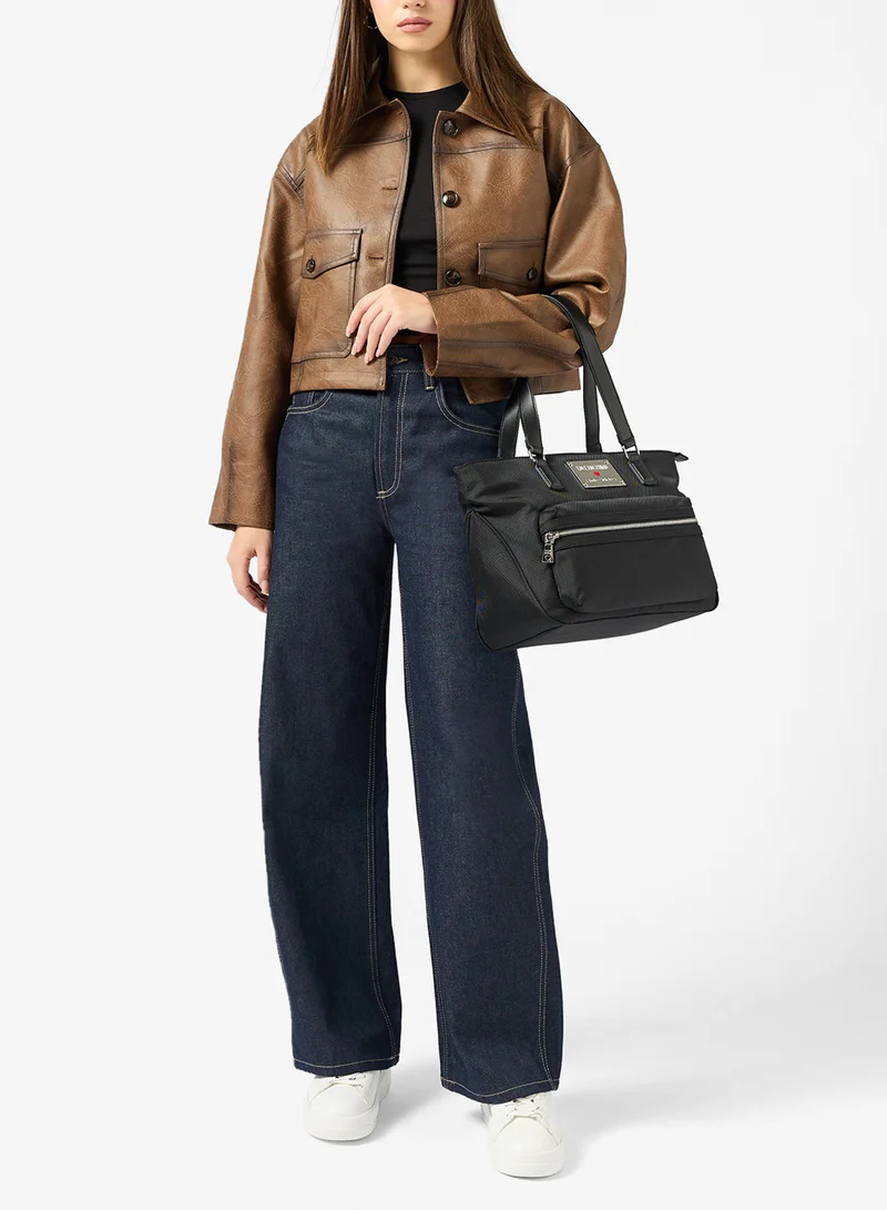 Love Moschino Top handle logo shopper