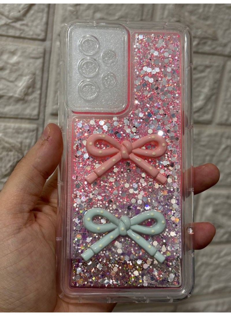 Back cover with a bow, compatible with the phone Samsung A53 - Image 1