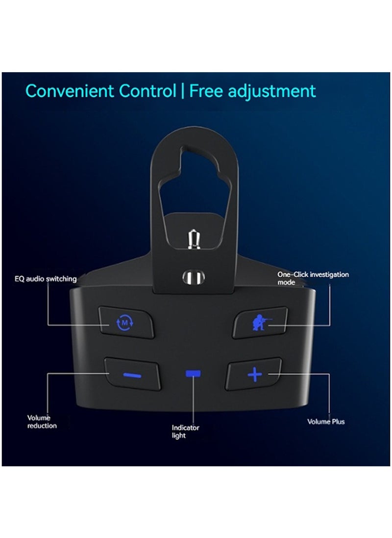 Generic Game Console Controller Headphone Controller Universal Sound Card Converter  - Image 4