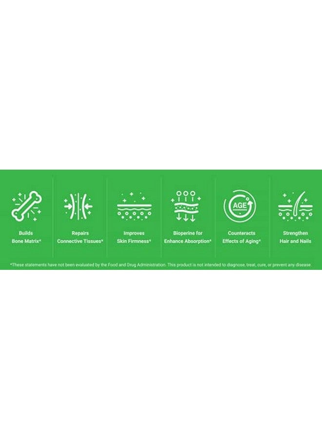 Sundhed Natural Sundhed Max Collagen Plus C - All Natural Collagen with Biotin & Bioperine to Boost Anti Aging Hydration & Skin Firmness - Strengthen Bones & Nails (Capsules 2-Month) (120 Count) - Image 5