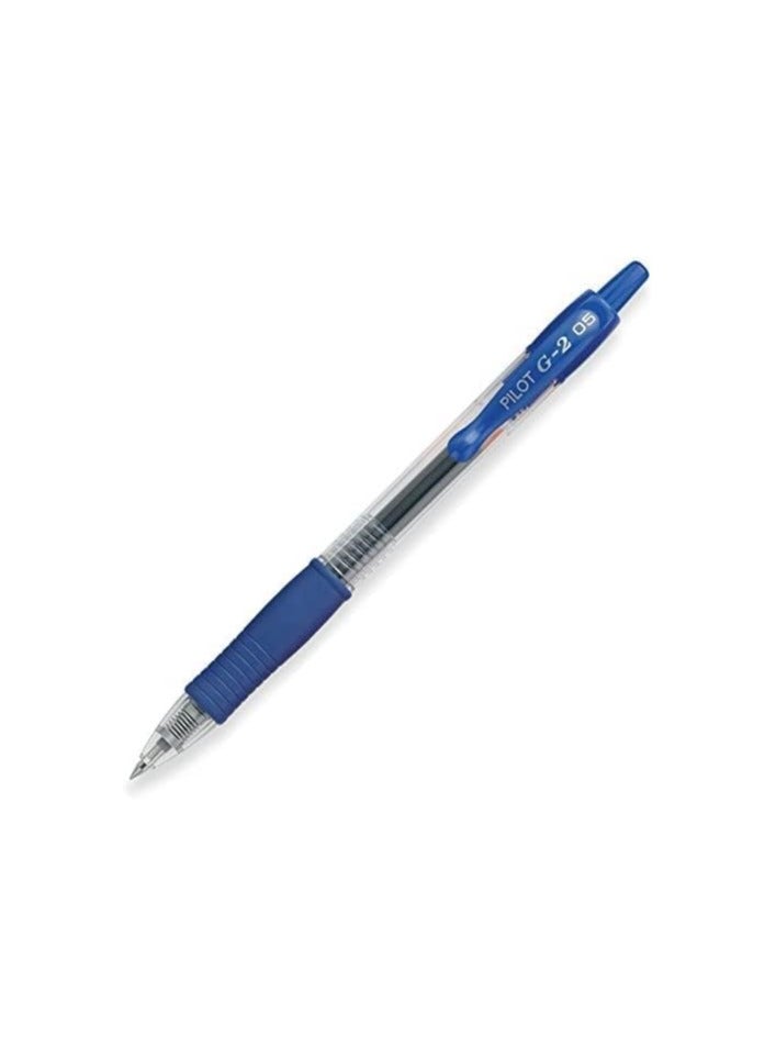 بايلوت أقلام بايلوت G2 قابلة للسحب قلم حبر جاف فائق النعومة 0.5 أسود وأزرق عبوة من 6 قطع - Image 2